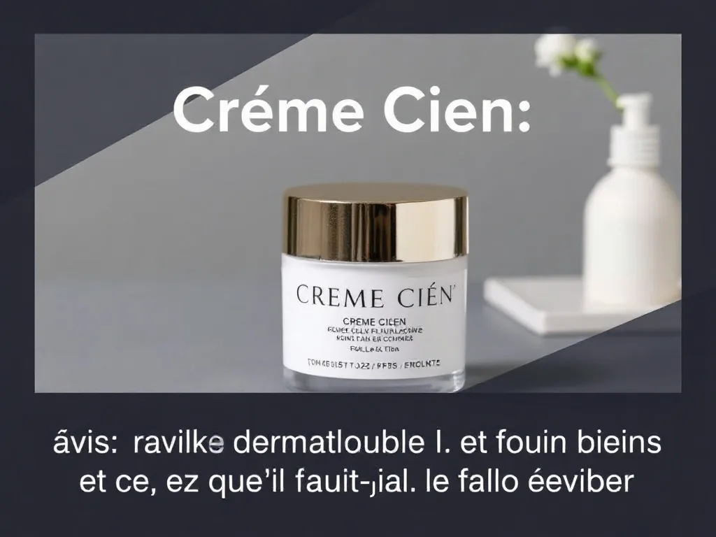 Crème Cien : avis dermatologue, ce qu’elle fait bien et ce qu’il vaut mieux éviter